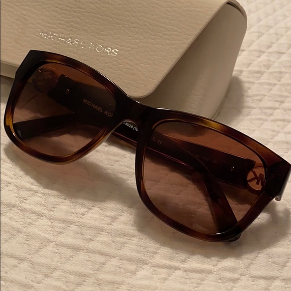 Michael Kors Turtle Shell Sunglasses - Picture 2 of 2